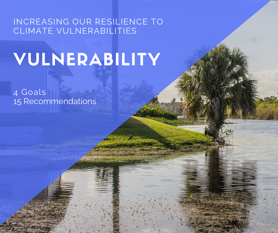 Vulnerability - increasing our resilience to climate vulnerabilities