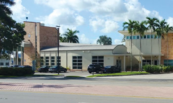 Exterior of the Village Civic Center in the City of Sunrise