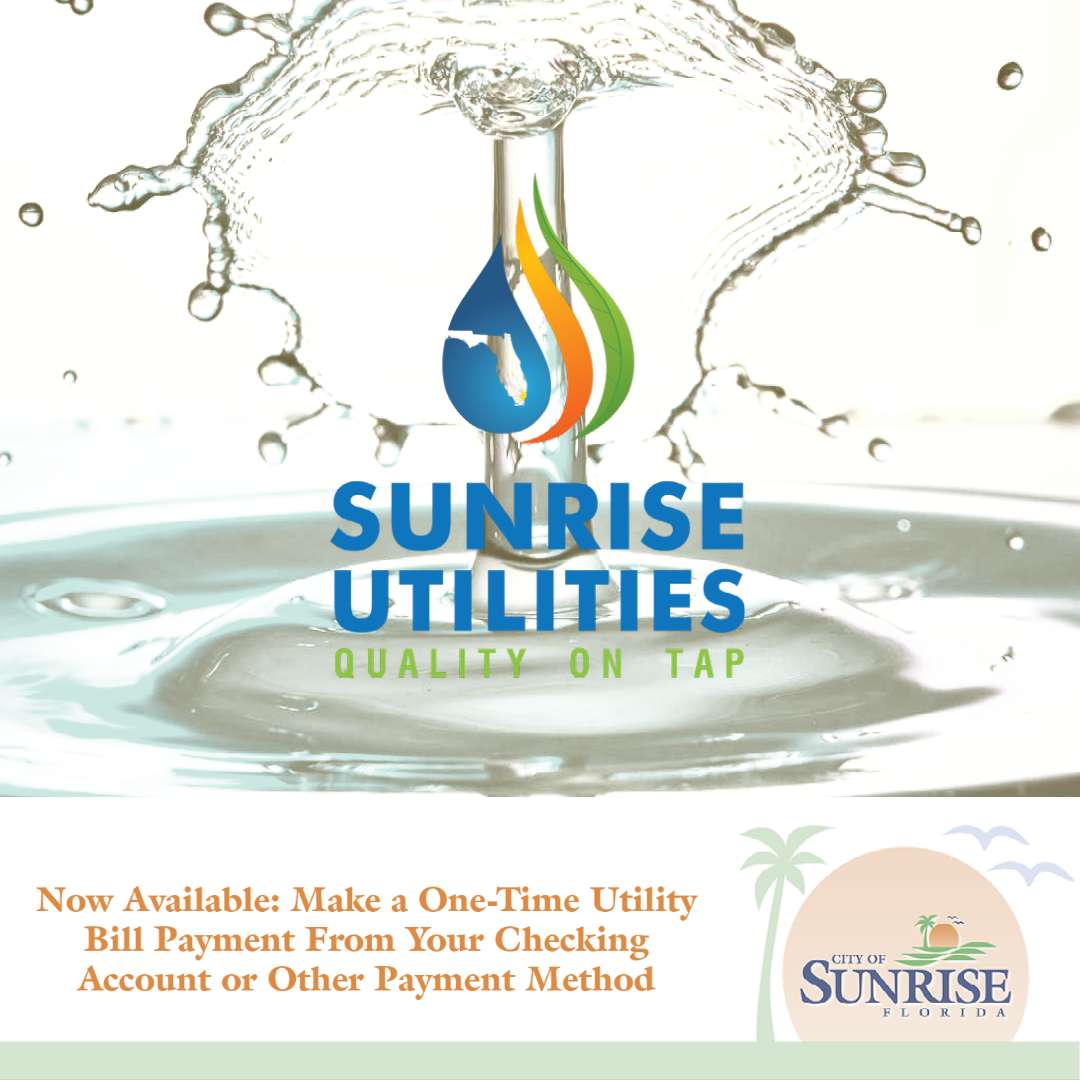 One-Time Utility System Payment Option is Now Available