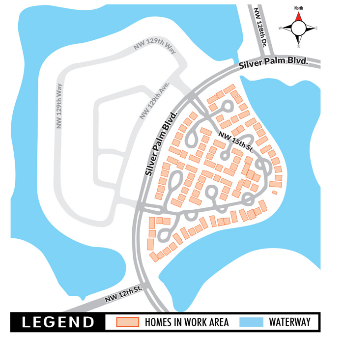 Laguna Project Area - Map