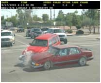 Example Crash from Red Light